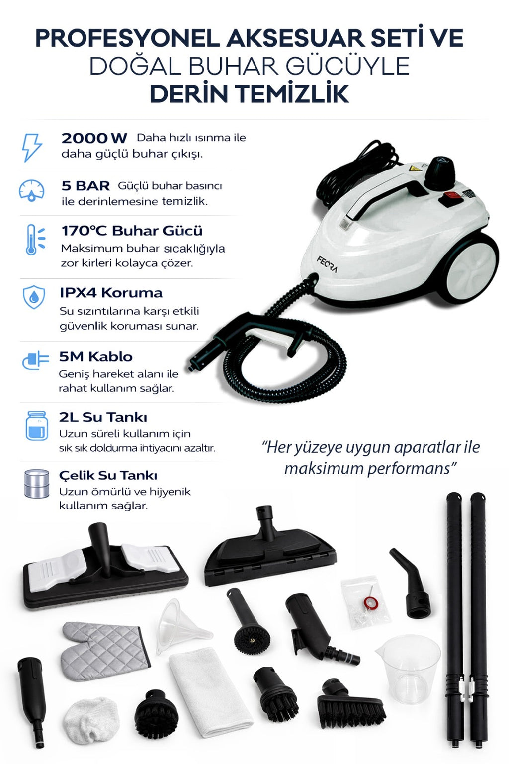 FEORA BUHARLI TEMİZLEYİCİ